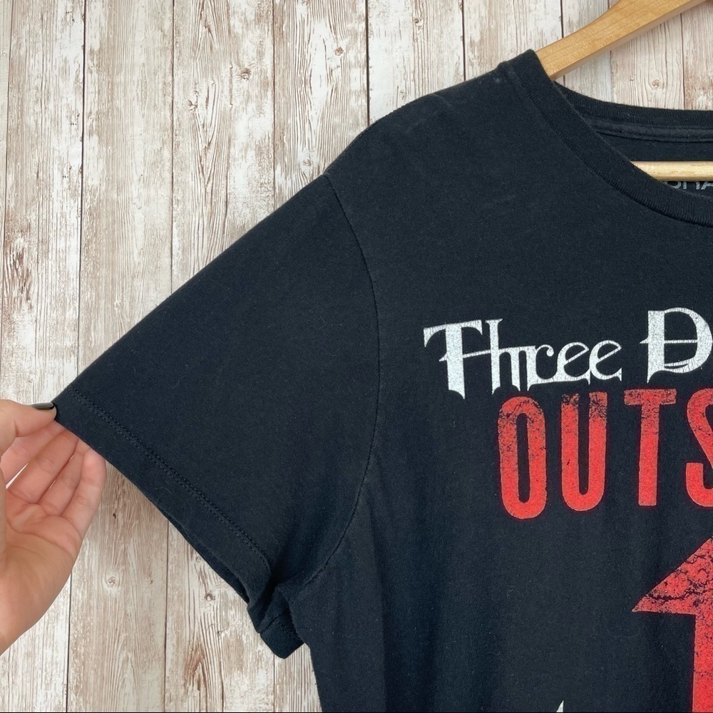 Bravado “Three Days Grace” Graphic Band Top Size Large Women - Picture 4 of 7